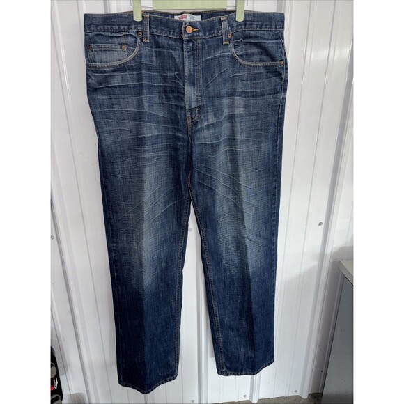 Levis 569 Men’s Loose Straight Jeans 38/34 - Picture 1 of 5